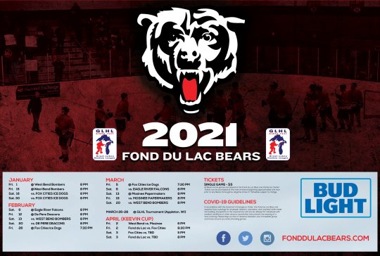 Bears release their full 2021 schedule